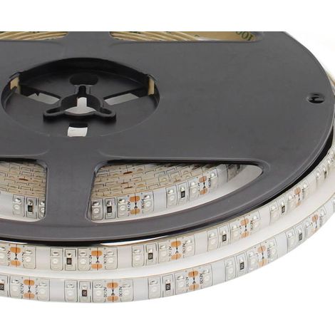 Tira LED UV Ultravioleta SMD3528, DC12V, 5m (120 Led/m) - IP65, Luz ultravioleta (1/4)