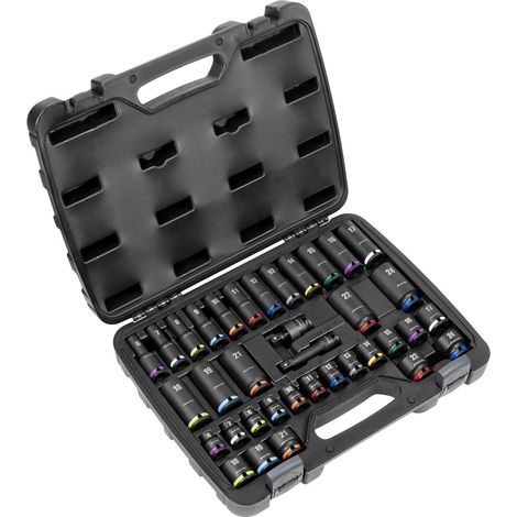 Sealey AK5633M Premier Impact Socket Set 3/8""Sq Drive 36pc (1/5)