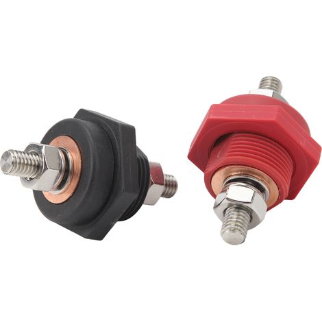 DC12V 3/8 Zoll Batterieanschlussstecker, Durchgangskabelschuh für Autos, Wohnmobile und Boote, Steckerset. (1/5)