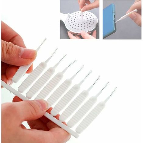brosses de nettoyage pour tête de douche mini brosse pour orifices multi-usages anti-obstruction petite pour de téléphone 10 (1/5)