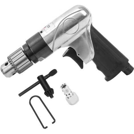 Perceuse à air pneumatique pistolet 3/8 10mm KP-552H, machine industrielle à bois, rotation CW/CCW, style japonais, outil professionnel. (1/5)