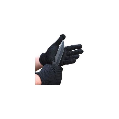 (Black,M) Cut Resistant Gloves Safety Level 5 Protection Cutting Gloves 1 Pair