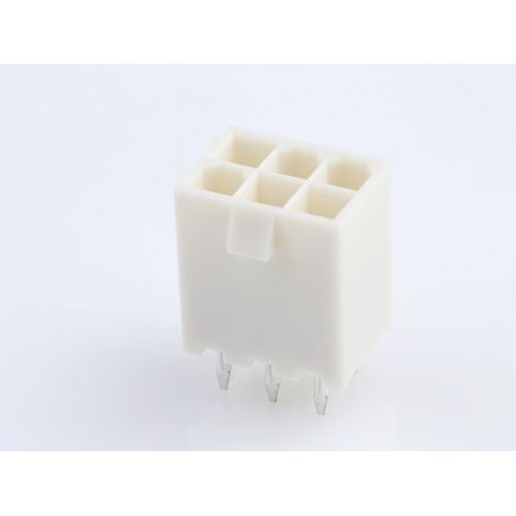 Molex Einbau-Buchsenleiste (Standard) Polzahl Gesamt 6 Rastermaß: 4.2 mm 39288060 1 St. Bag