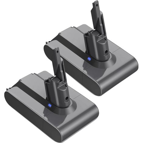 Aspirateur Batterie, Capacité 6000mAh, Technologie Li-Ion, 2pcs 6000mAh (1/2)