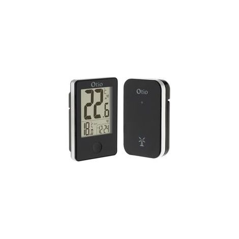 Thermomètre intérieur extérieur sans fil – Écran LCD – Capteur sans fil jusqu'à 60m – Température -39,9°C à 59,9°C (1/4)