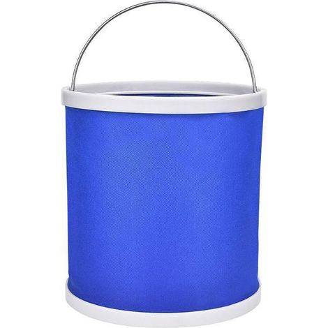 2 Pièces Lavabo Portatif Seau De Pêche Pliant Seau Pliable Bassin Pliant Seau D'eau Pliable Provisions Extérieur (1/4)