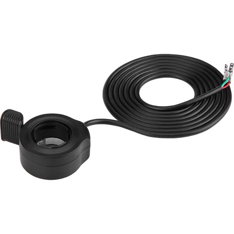 Kit manette de gaz au pouce contrôle vitesse 22 mm 7/8 pouce universel pour vélo électrique et scooter (1/5)