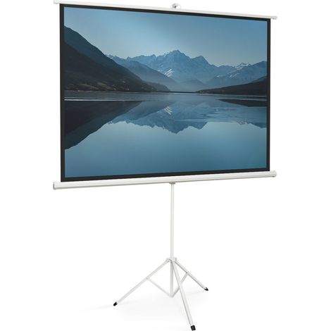 Ecran de projection 84 pouces avec support trépied hauteur réglable