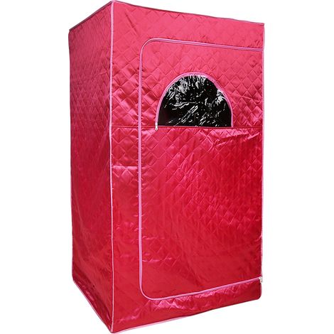 Yongqing – Sauna à vapeur pour maison – Maximum 2 personnes – Dimensions 100×80×170cm – Puissance 1000W – Température 50-55°C – Nylon 5 couches