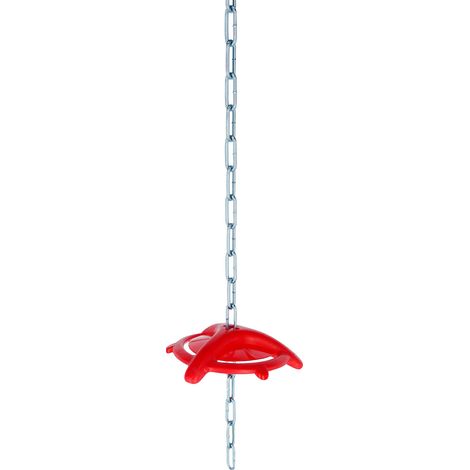 DISQUE À MORDRE POUR PORCELETS CHAÎNE DE SUSPENSION KERBL 22605 (1/5)
