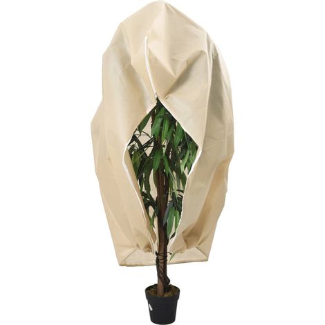 Wintervlies mit Reißverschluss 70 g/m² 3,14x2,5 m