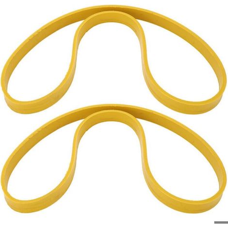 Lot de 2 pneus de scie à ruban – Caoutchouc durable, 175 mm x 3 mm – Pour roues de 10 po – Bois et atelier (1/4)