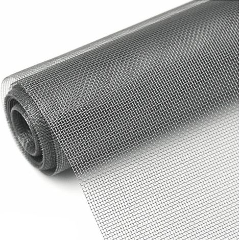 Mosquitera reforzada para puerta corredera de balcón, 1,2 m x 2,5 m, vinilo recubierto de poliéster. (1/5)