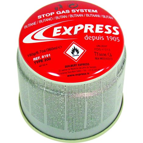 Cartuccia gas per lampada - Gr 190 express (1/4)