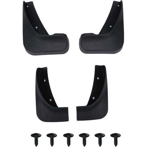 Bavettes garde-boue noires à boulonner, avant et arrière, de remplacement pour Ford Mondeo Mk4 2007-2012 (1/5)