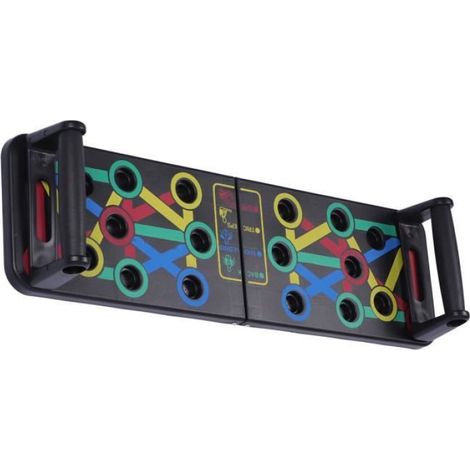 Planche de Pompes Multifonctionnelle Pliable pour Entraînement Musculaire (1/4)