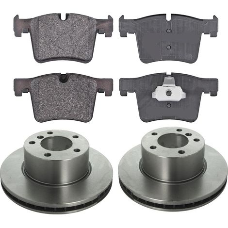 KIT FRENI ANTERIORI compatibile con BMW 4 (F33,F83,F32,F82,F36) - DISCHI + PASTIGLIE OEM: FDB4394, FDB4662, FDB4611 / 17937 , 18270 , 18377 , 18653 , 18277 , 18663 , 18678 , 18133 /SOSTITUZIONE DIRETT (1/5)
