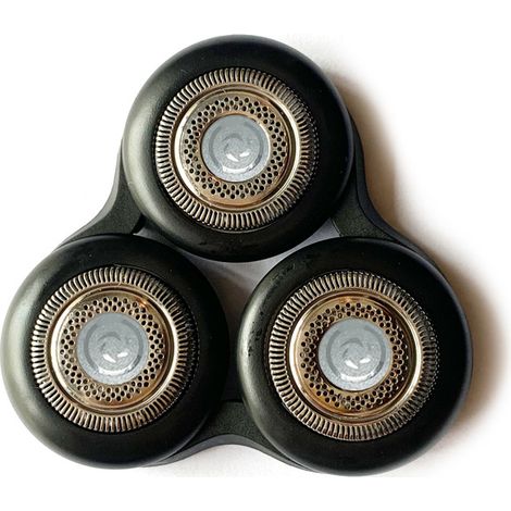 Scherköpfe für Philips SH98, SP9861, SP9860, SP9862, 9863, 9820, 9880 (ohne Basisstation) – Schwarz