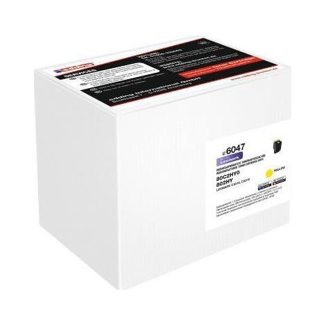 EDDING Toner edding kein Originalzubehör Kompatibel mit: Lexmark 802HY EDD-6047 ca. 3.000Seiten gelb (1/2)