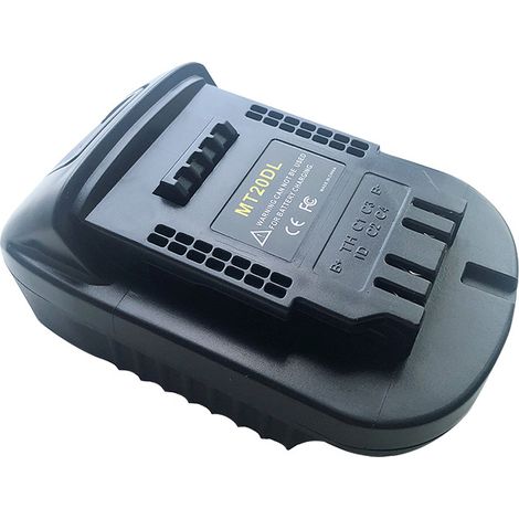 Adaptateur de Batterie Makita 18V vers DeWalt 18V-20V – Convertisseur pour Outils Sans Fil – Permet d’Utiliser les Batteries Makita LXT sur les Outils DeWalt 20V Max (1/4)