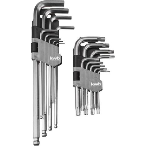 kwb   Sechskantschlüssel-Set 1.5 mm, 2 mm, 2.5 mm, 3 mm, 4 mm, 5 mm, 6 mm, 8 mm, 10 mm   8teilig (1/3)