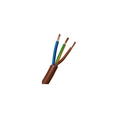 FS18OR18 Câble antidéflagrant 4X1 MMQ Marron 1 Mt