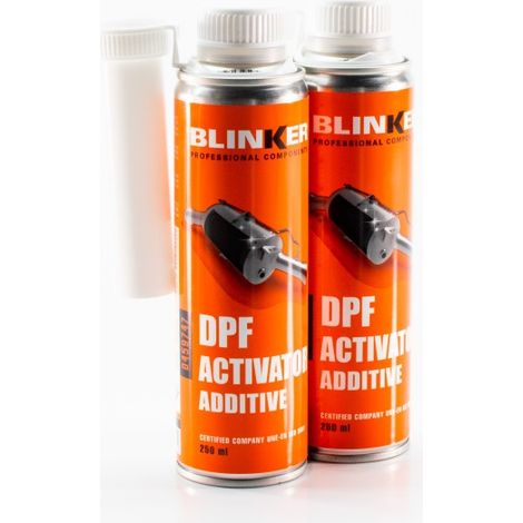 DPF Activator Additive Blinker Régénérateur FAP Filtre à particules 250ml - Lot de 2