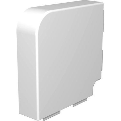 OBO Bettermann Tapa de ángulo plano 60x210mm Cloruro de polivinilo blanco puro RAL 9010, 6192971