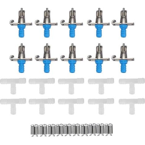 Distributeur d'eau à tétines pour lapins - ressorts de suspension doubles (10 pièces) (1/5)
