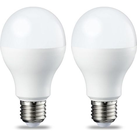 2er-Pack LED-Lampen, Edison-Schraubsockel E27, 13 W (entspricht 100 W), Kaltweiß, nicht dimmbar (1/4)