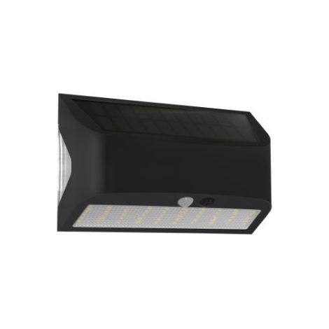 Projecteur LED solaire Arcadia Max 6 W Noir – Lumière puissante – Century