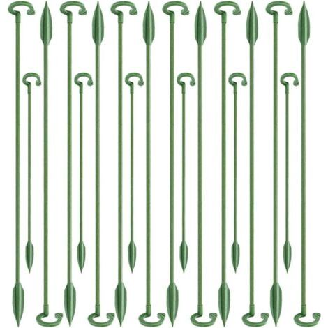 40 tuteurs pour plantes grimpantes, supports fixes pour pots de fleurs et plantes succulentes. (1/5)