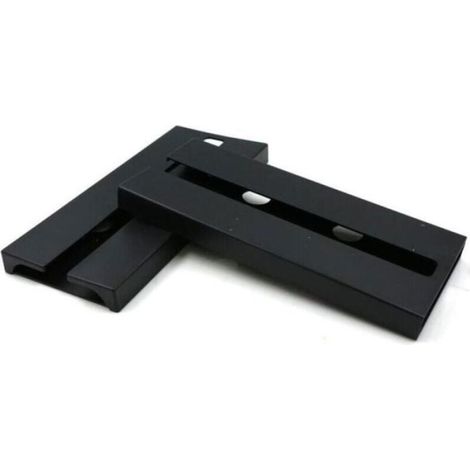 Porte-verres à vin suspendu - - 25,3x11x2 cm - Sans perçage - Grande capacité - Noir (1/5)