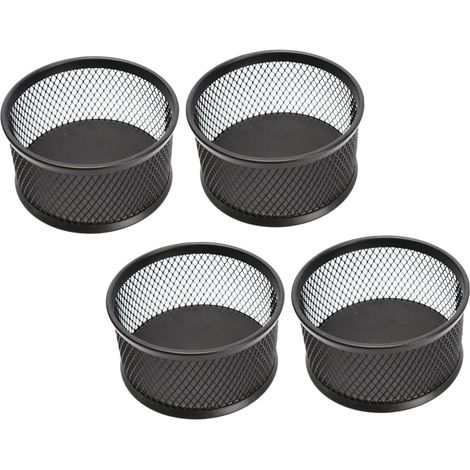 de 4 porte trombones en maille noire support