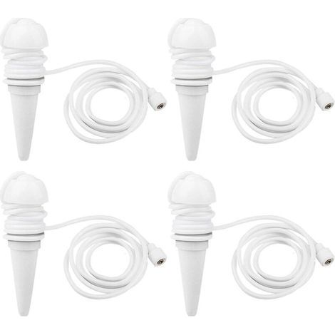 Plant Irrigation Stakes Self Watering Plant Insert Automatic Plant Watering Device Kit Self Watering Spikes for Plants,Height about 11cm(4Pcs) (1/5)