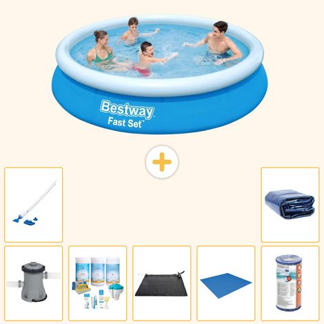Bestway Bestway Fast Set Ronde - 366x76 cm - 8-pièces  S21437