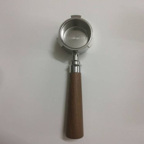 Porte-filtre 51 Mm, Résistance à la Corrosion Facile à Nettoyer Finition Soignée 51 Mm pour ECO310(Acier inoxydable trois oreilles en palissandre) (1/4)