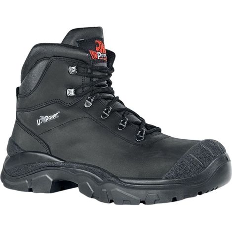 Calzado de seguridad S3S FO SR de U-Power Terranova UK - 42 (EU) - Negro (1/2)