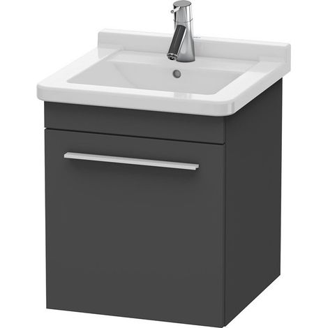 Mueble bajo lavabo X-LARGE 443x440x510mm apertura izquierda grafito mate