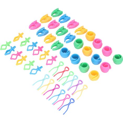 Support de Bobine Coloré Léger Pinces Fixation Fil Collection Accessoires Couture, Clips pour Canette, Outils de Couture Pratiques, Lot de Rangement (1/5)