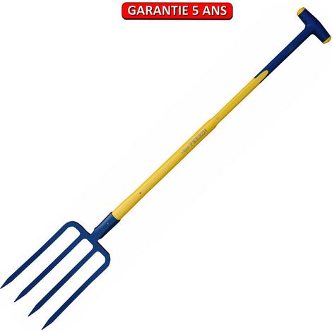 OUTILS PERRIN Fourche a becher a douille - manche trigrip bt 90 - 4 dents triangulaire (1/2)