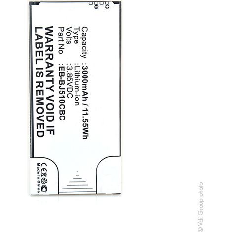 NX - Batterie téléphone, smartphone, GSM pour Samsung 3.85V 3000mAh - EB-BJ510CBCEB-BJ5