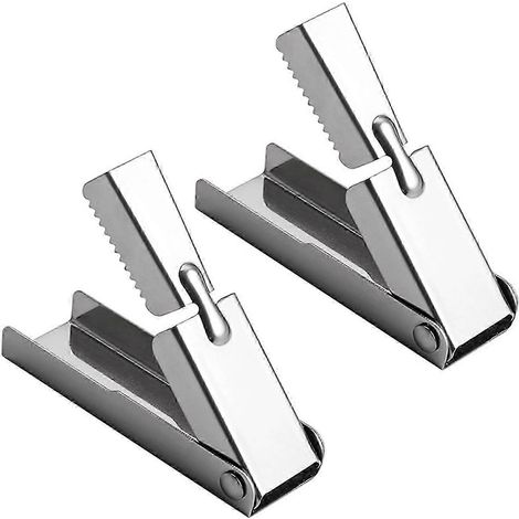 (2 pièces) Outil pour décortiquer les écrevisses, outil pour retirer la queue des écrevisses, outils portables en acier inoxydable pour décortiquer les écrevisses, décortiquer facilement les crevettes (1/5)