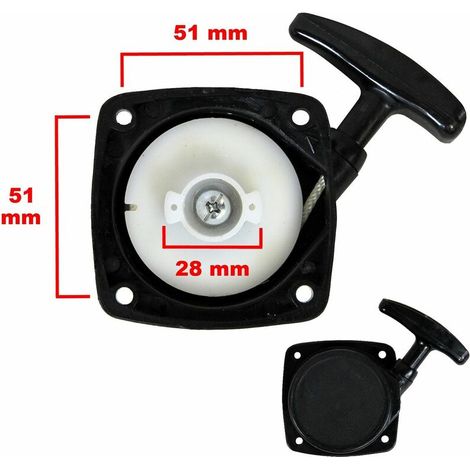 Starter cable for hedge trimmer