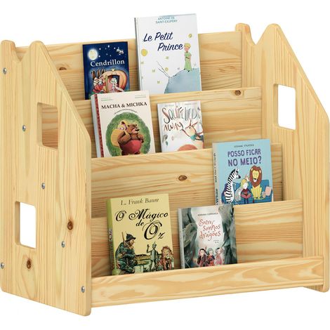 Bibliothèque enfant BRUNO Naturel