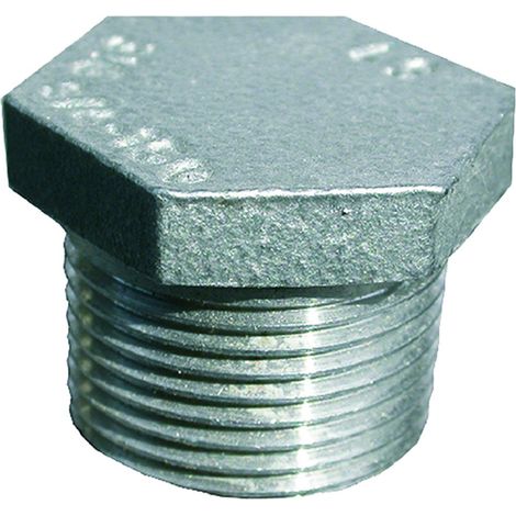 5PZ TAPPO INOX TESTA ESAGONALE 3/4