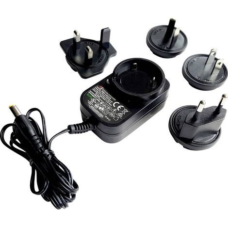 Dehner Elektronik SYS 1121-0624-W2E Bloc d'alimentation à tension fixe 24 V/DC 0.25 A 6 W stabilisé, avec adaptateur UK