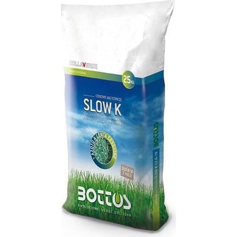 Lent K 13-5-20 + 2 MgO - Engrais pour la pelouse de 25 Kg