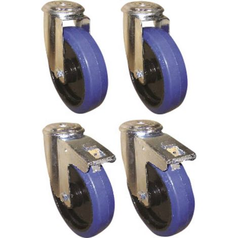 Alutec 41000 Kit ruote Plastica