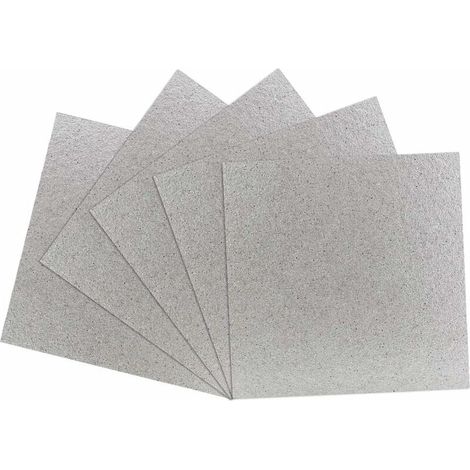 5Pcs Plaque à Micro-ondes Couvercle de Guide d'ondes Plaque de Mica Universelle pour Four à Micro-Ondes Feuille de Mica 1210cm Facile à Découpé pour Réparer Micro-Ondes (1/5)